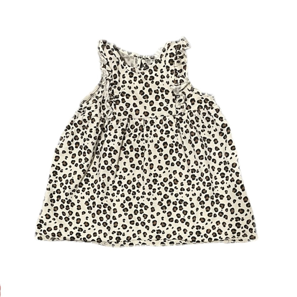 H&M cheetah print dress size 6 months